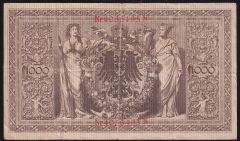 Almanya 1000 Mark 1910 Çok Temiz