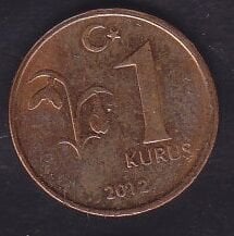 2012 Yılı 1 Kuruş