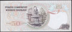 6.Emisyon 1.Tertip 50 Lira I26 740512 Çilaltı Çil
