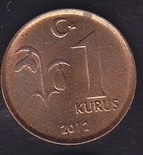 2012 Yılı 1 Kuruş