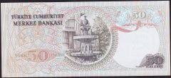 6.Emisyon 1.Tertip 50 Lira I16 072337 Çilaltı Çil