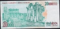 7.Emisyon 20 000 000 Lira C29 808715 Çok Çok Temiz+