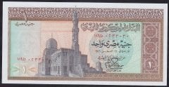 Mısır 1 Pound 1976 Çilaltı Çil Pick 44