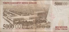 7.Emisyon 5 000 000 Lira K32 368636 Temiz+