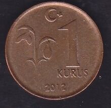 2012 Yılı 1 Kuruş