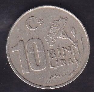 1994 Yılı 10.000 Lira