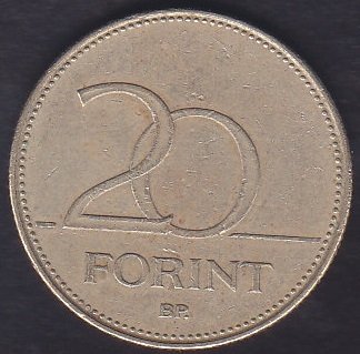MACARİSTAN 20 FORINT 1995