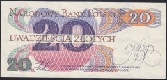 Polonya 20 Zloty 1982 Çil Pick 149b