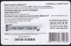Turkcell Muhabbet Kart 100 Kontör Spider Man 3