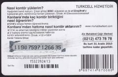 Turkcell Muhabbet Kart 100 Kontör Spider Man 3