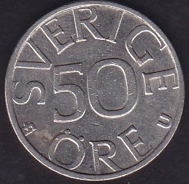 İsveç 50 Öre 1983