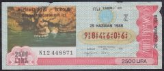 1988 29 HAZİRAN YARIM BİLET Z SERİSİ