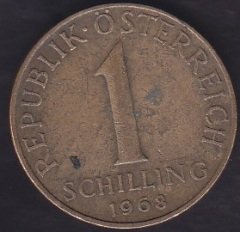 AVUSTURYA 1 SİLİNG 1968