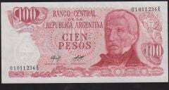 Arjantin 100 Pesos 1976 Çilaltı Pick 302b
