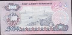 6.Emisyon 2.Tertip 1000 Lira C71 540838 Çok Temiz+