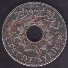 SURİYE 1 PİASTRE 1929