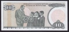 7.EMİSYON 2.TERTİP 10 LİRA E60 515057 ÇİLALTI ( KAT YOK)