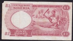 NİJERYA 1 POUND 1967 TEMİZ
