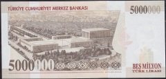 7.Emisyon 5 000 000 Lira K63 438835 Çilaltı Çil