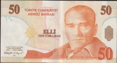 8.Emisyon 50 YTL G86 729426 Ççt+