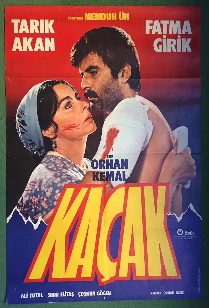 TARIK AKAN - FATMA GİRİK - KAÇAK - FİLM AFİŞİ