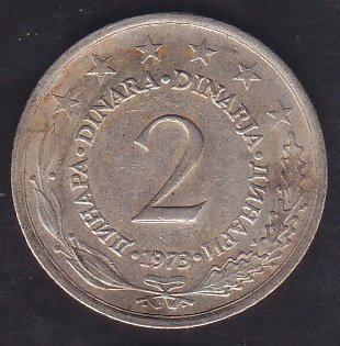 YUGOSLAVYA 2 DİNAR 1973