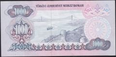 6.Emisyon 2.Tertip 1000 Lira C70 864462 Çok Çok Temiz+