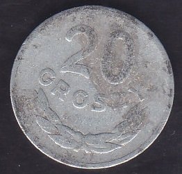 POLONYA 20 GROSZY 1949
