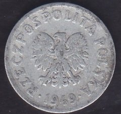 POLONYA 20 GROSZY 1949