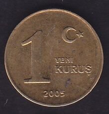 2005 Yılı 1 Kuruş