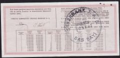 1981 31 Aralık Çeyrek Bilet - K Serisi
