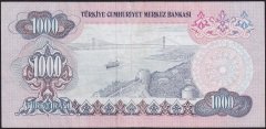 6.Emisyon 1.Tertip 1000 Lira Z91 405479 Çok Çok Temiz ( Düzeltme Var )