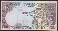 Batı Samoa 10 Tala 2005 Çil Pick34b