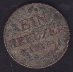 Avusturya 1 Kreuzer 1816