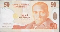 8.Emisyon 50 YTL A41 806730 Çok Çok Temiz+