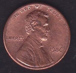 Amerika 1 Cent 1986