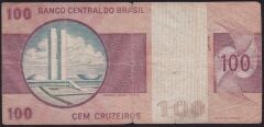 Brezilya 100 Cruzeiros1974 Temiz