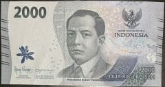 Endonezya 2000 Rupiah 2022 Çilaltı Çil Pick 163