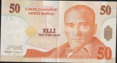 8.Emisyon 50 YTL G41 662789 Ççt+