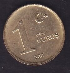 2005 Yılı 1 Kuruş