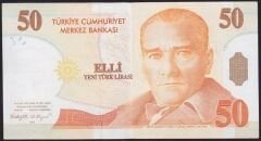 8.Emisyon 50 YTL A42 331293 Ççt Çilaltı