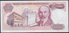 7.Emisyon 2.Tertip 100 Lira C75 186780 Ççt Çilaltı