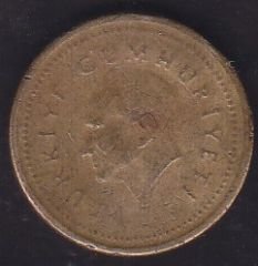 1995 Yılı 5000 Lira ( Rakamlar Küçük )