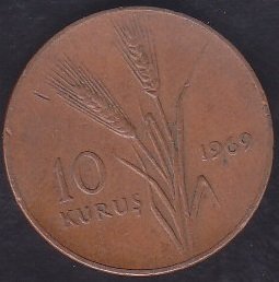 1969 YILI 10 KURUŞ