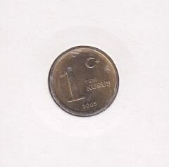 2005 Yılı 1 Kuruş