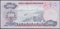 6.Emisyon 1.Tertip 1000 Lira C09 036422 Çok Temiz+