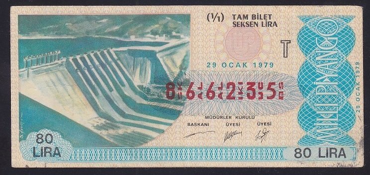 1979 29 OCAK TAM BİLET