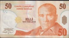 8.Emisyon 50 YTL G37 645050 Ççt+