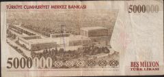 7.Emisyon 5 000 000 Lira K39 732703 Çok Temiz