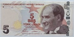 9.EMİSYON 5 LİRA 1.TERTİP A407 804503 ÇİL